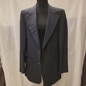 MARTINELLE MENS PINSTRIPE BLAZER JACKET COAT DOUBLE VENT SIZE 40R